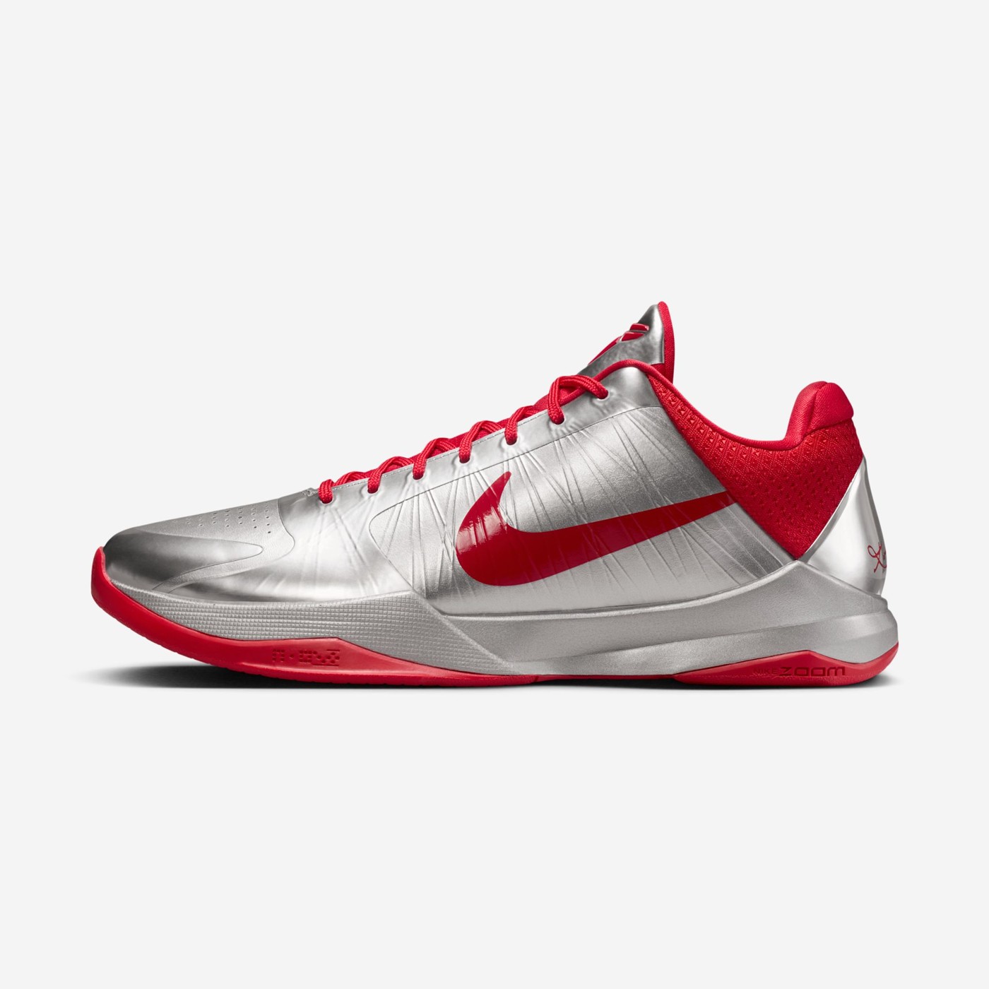 View 5 - Grey / Red